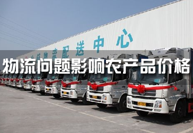物流問題成影響農(nóng)產(chǎn)品價格起伏的要素