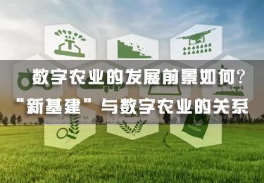數字農業的發展前景如何？“新基建”與數字農業的關系
