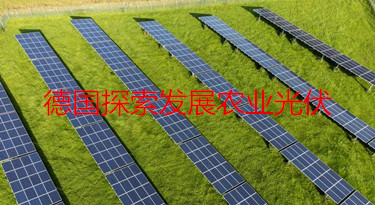 德國探索發展農業光伏